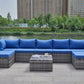 Patio Sofa With Cushions