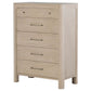 Flores - 5 Drawer Chest - Mango Color