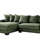 Luxe - Oversized 2 Piece Sectional Couches For Living Room, L Shaped Sofa With Chaise