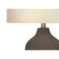 Lighting, Table Lamp, Ceramic, Resin, Contemporary - Gray