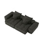 Modern Oversized Diy Combination, Modular Sectional Sofa With Pillows