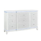 Adalid - 5 Pieces Bedroom Set With LED Lights And Glittered Detailing
