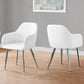 Dining Side Chair, Upholstered For Dining Room, Contemporary & Modern (Set of 2)