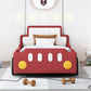 Race Car Shaped Platform Bed With Wheels