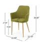 Elegant Dining Chair With Contoured Support