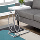 Accent Table, C - Shaped, Contemporary & Modern Design