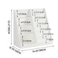 Bookshelf And Toy Storage Organizer, 4 Tier Bookcase With Display Stand For Playroom