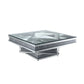 Coffee Table - Silver - Mirror