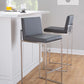 Fuji - Contemporary And Modern Elegance High Back Barstool