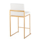 Fuji - Contemporary High Back Stylish Counter Stool