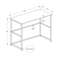 Computer Desk, Home Office, Laptop, Left Right Set-Up, Storage Drawers, Work, Contemporary, Modern