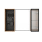 41.6" Wall Mounted Bathroom Cabinet With Adjustable Shelves Storage Cabinet - Imitative Oak