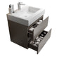 Alice - Bathroom Vanity With Sink, Wall Mounted, Floating