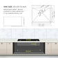 Stainless Steel Drop In Kitchen Sink, Topmount
