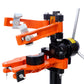 Auto Tools Equipment Vehicle, Hand Operate Strut Coil Spring Press Compressor - Black / Orange