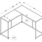 Corner Accent Console Table For Entryway, Contemporary & Modern - Black