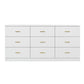 9 Drawer Dresser, Ample Storage For Bedroom