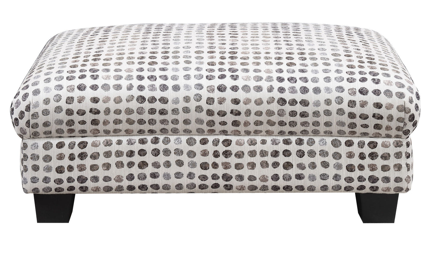 Andie - Ottoman - Ink Dot