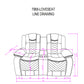 Raize - Power Living Room Set With Storage Console And Cup Holders