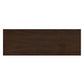 Bedford - Tall TV Media Stand - Dark Tobacco Brown
