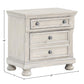 Nightstand Two Storage Drawers