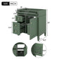 Bathroom Vanity With 2 Drawers And Tip-Out Drawer, Storage Cabinet