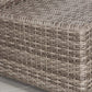 Stylish Outdoor Ottoman With Cushion For Comfort