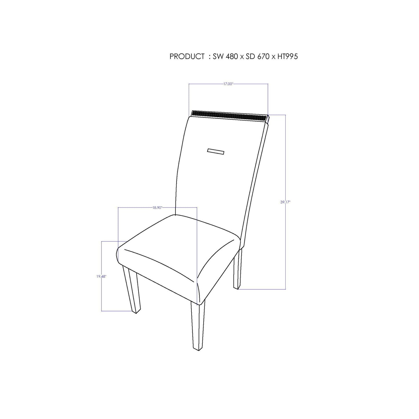 Ariya - Stylish Design Dining Chair