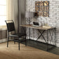 Jodie - Console Table - Rustic Oak / Antique Black