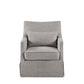 Traditional Design London Skirted Swivel Chair