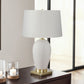 Lighting, Table Lamp, Ceramic, Transitional - White