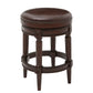 Rustic Elegance Backless Swivel Stool