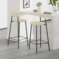 Boho Style Handwoven Paper Rope Counter Stools (Set of 2)