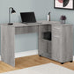 Computer Desk, Home Office, Corner, Storage Drawers, L Shape, Contemporary & Modern