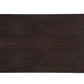 Drop Leaf Table With 4 Stools - Dark Brown
