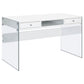 Barretta - 2 Drawer Writing Desk - Gloss White