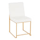 Fuji - Contemporary Stylish Frame, High Back Dining Chair (Set of 2)