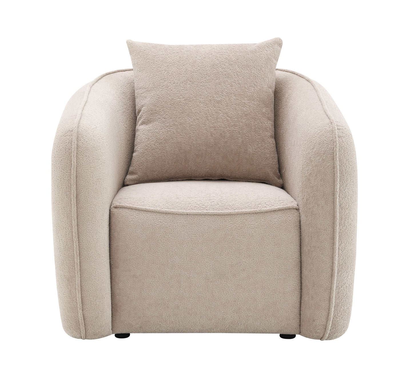 Keith - Chair With 1 Matching Color Toss Pillows