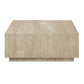 Deon - Travertine Table - Beige