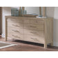 Flores - 9 Drawer Dresser - Mango Color