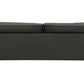 Tadi - Top Grain Leather Loveseat - Black