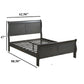 Louis Phillipe Sleigh Bed