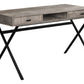 Computer Desk For Home Office, Laptop, Storage Drawers, Glossy Contemporary & Modern