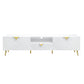 Gaines - High Gloss TV Stand - White