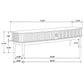 Teleli - TV Stand - Natural