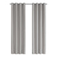 2 Pieces Set, Curtain Panel, Room Darkening, Grommet, Contemporary & Modern