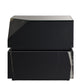 Drisana - Mirrored End Table - Black