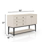 Server With Base - White