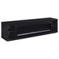 Joselyn - Fireplace TV Stand With Flame Visualizer - Black