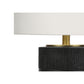 Table Lamp, Lighting, Resin, Contemporary - Black / Cream